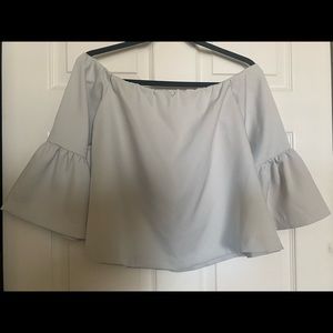Paper Heart off the shoulder blouse